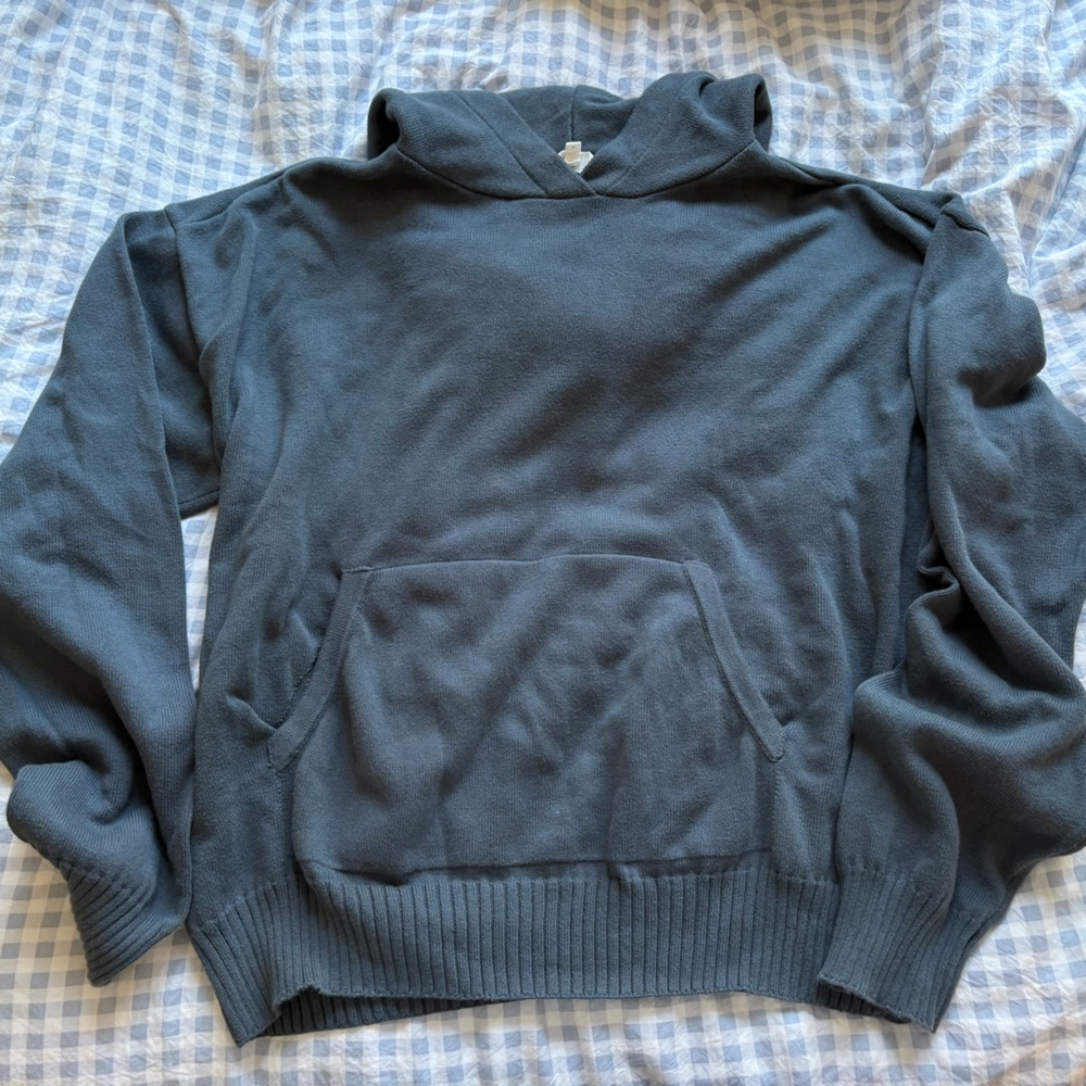 KOTN Blue-Gray Hoodie Sweater